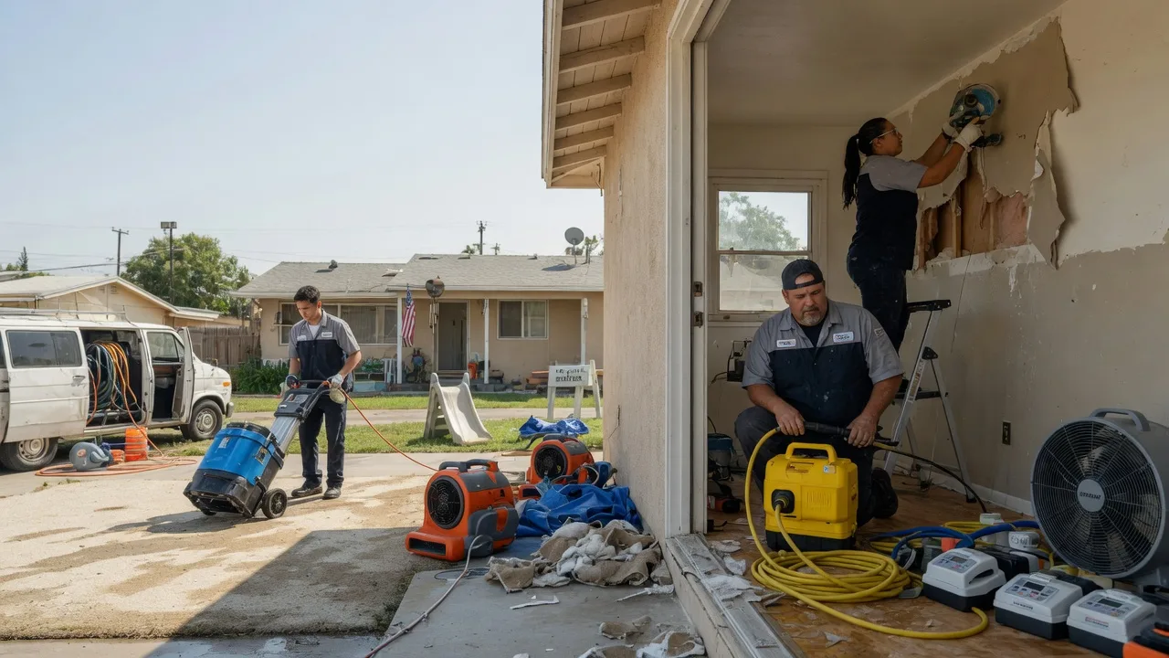 Water Damage Restoration in Scammon, KS near me